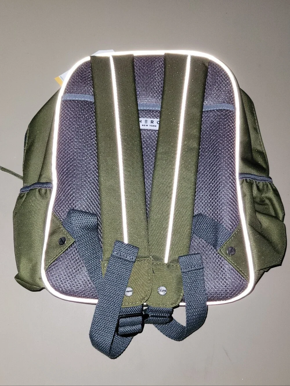 NWT - HERO New York Brand Olive Green Mini - Backpack.